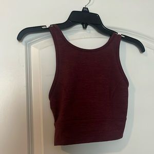 Cute womens workout cropped top